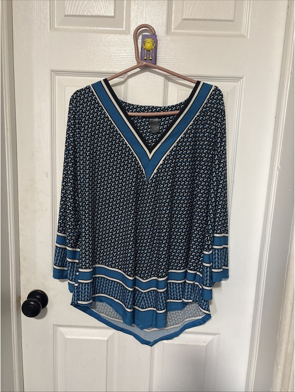 Ashley Stewart Women's Blouse Embellished with Pearls and Rhinestones Size 18/20